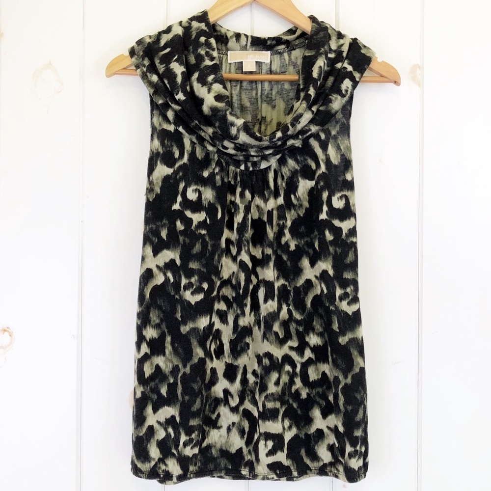 Michael Kors Sleeveless cowl neck top. Small